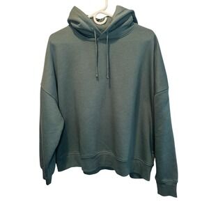 Stanley Stella Women Oversized Hoodie Sage Green Drop Shoulder Sweatshirt XL